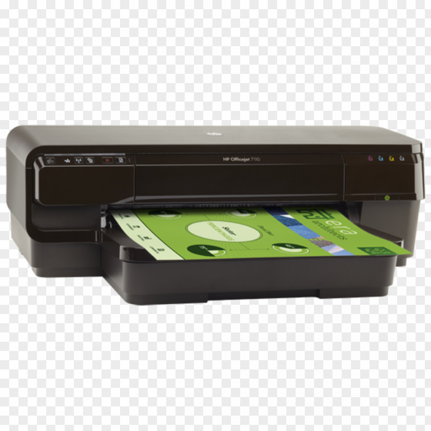 Hewlett-packard Hewlett-Packard HP Officejet 7110 Wide-format Printer Inkjet Printing PNG