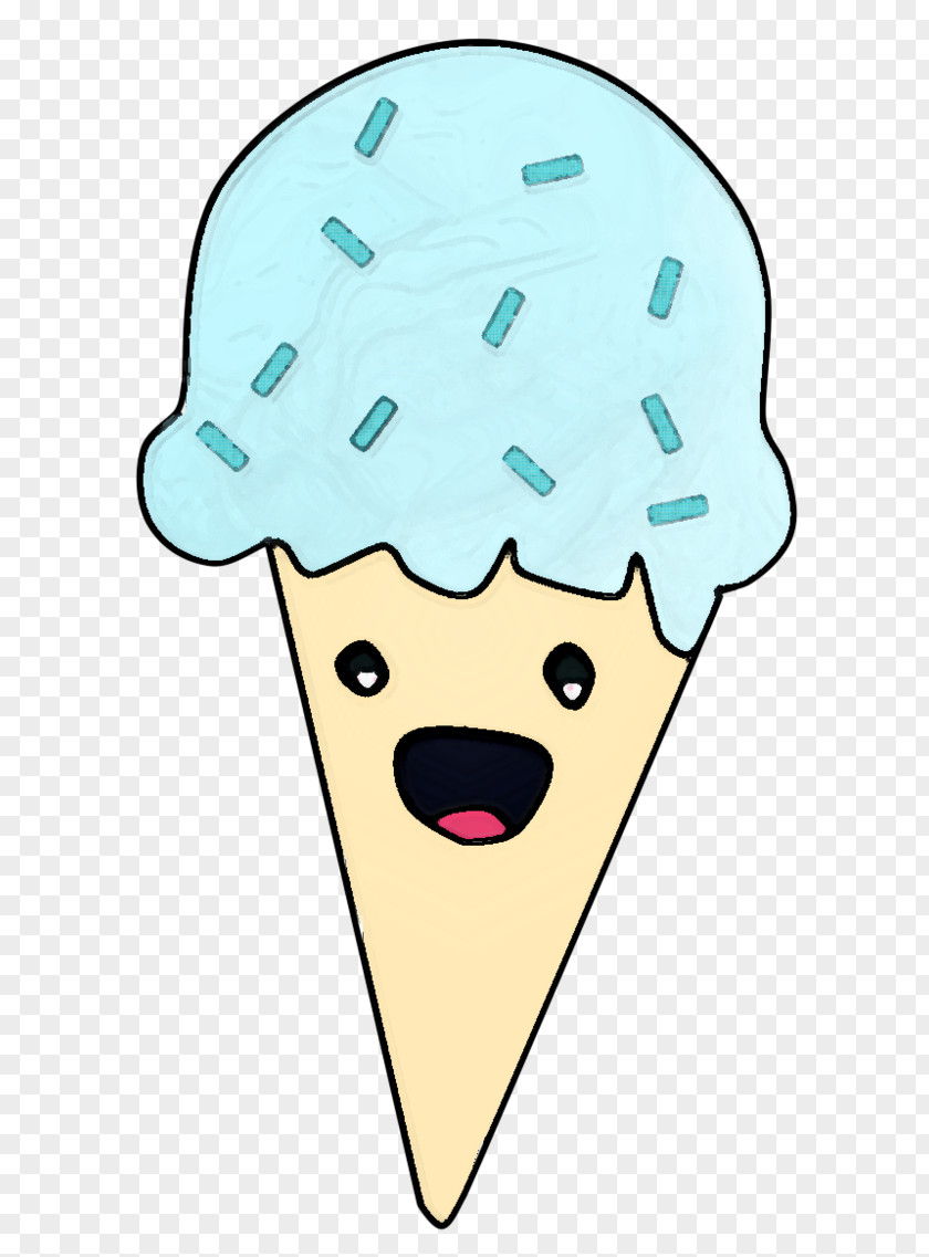 Ice Cream Cones Headgear Line Clip Art PNG