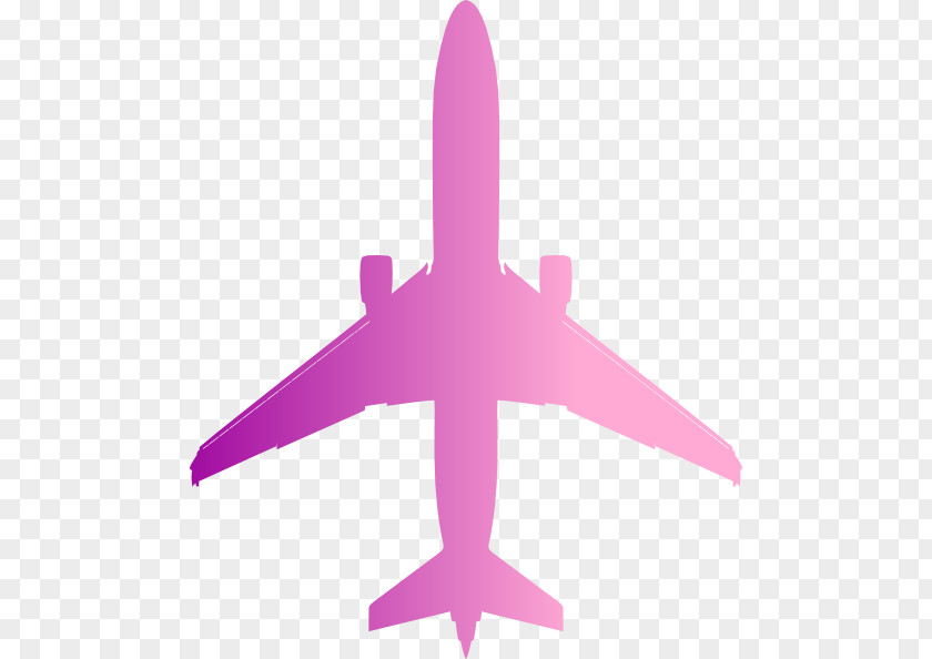 Pink Airplane Aircraft Flight Clip Art PNG