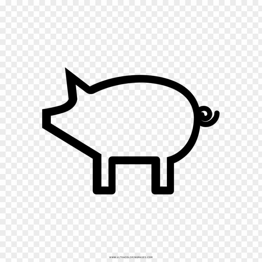 Porco Domestic Pig Drawing Coloring Book House 猪窝-板桥宠物美容 Tocino PNG