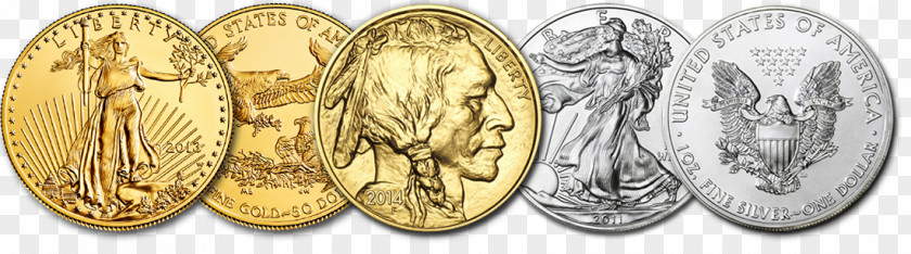 Precious Metal Coin Gold Ounce U.S. 1 PNG