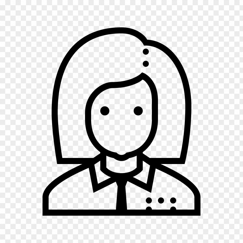 Woman Profile Icon Design PNG