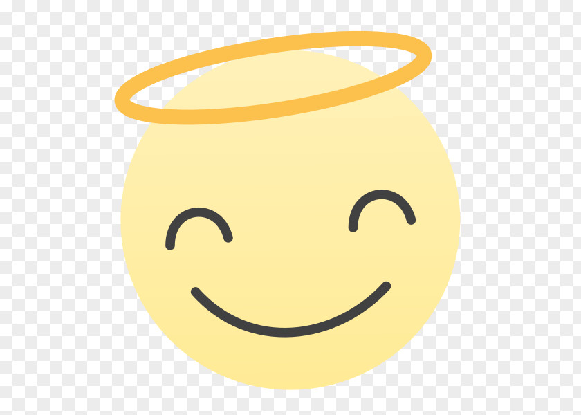 Angel Face Smiley Text Messaging Clip Art PNG