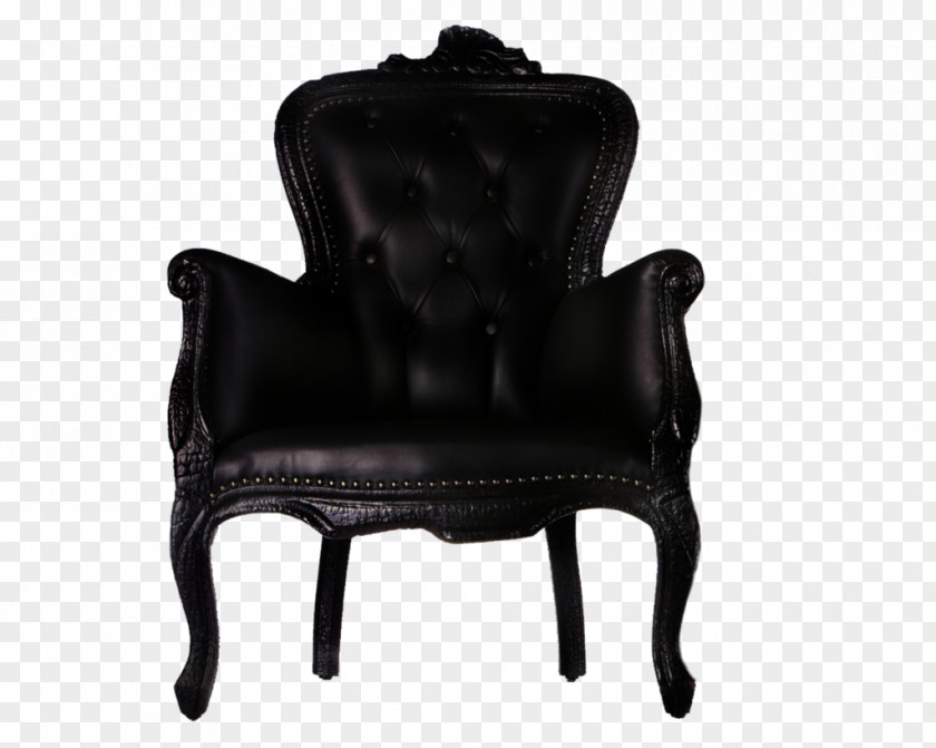 Black Armchair Image Chair Moooi Furniture Dining Room Fauteuil PNG