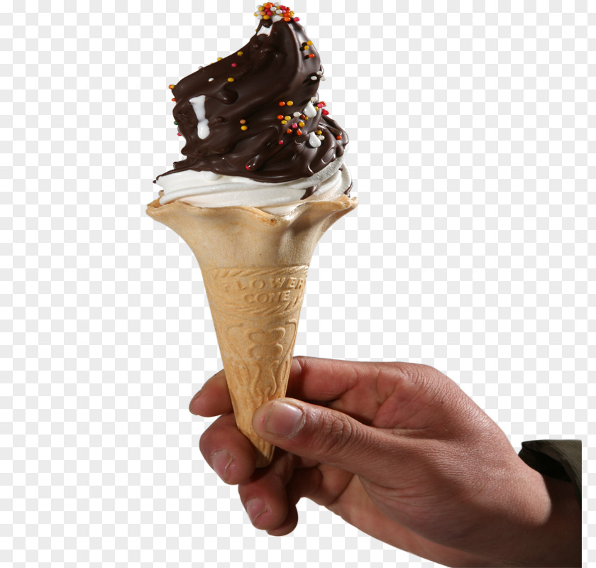 Chocolate Ice Cream Sundae Biscuit Roll PNG