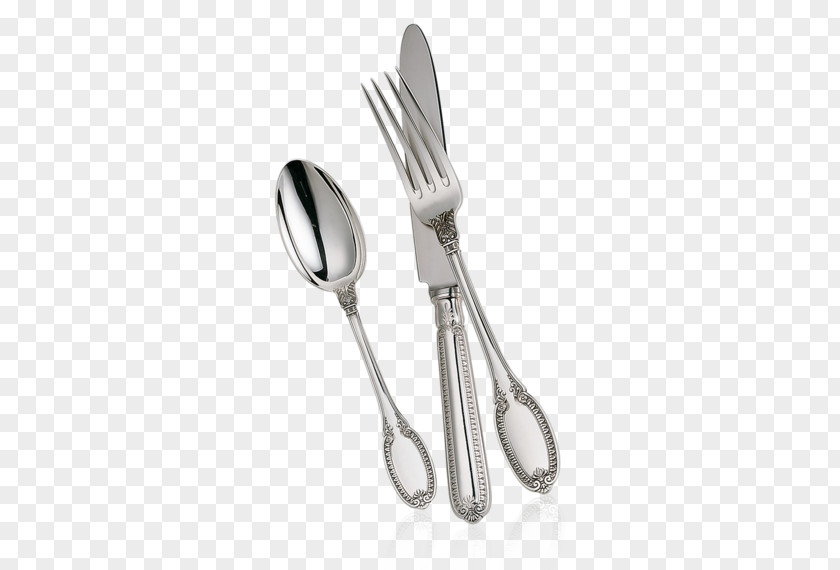 Fork Buccellati Cutlery Sterling Silver Knife PNG