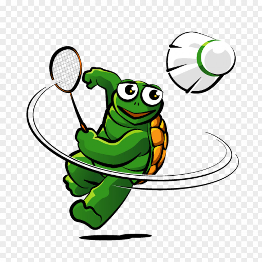 Frog Tree Draveil Badminton Cartoon Clip Art PNG