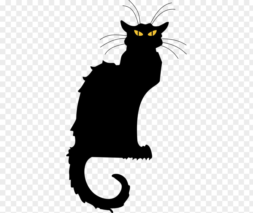 Halloween Black Cat Pictures Le Chat Noir Tournxe9e Du Clip Art PNG
