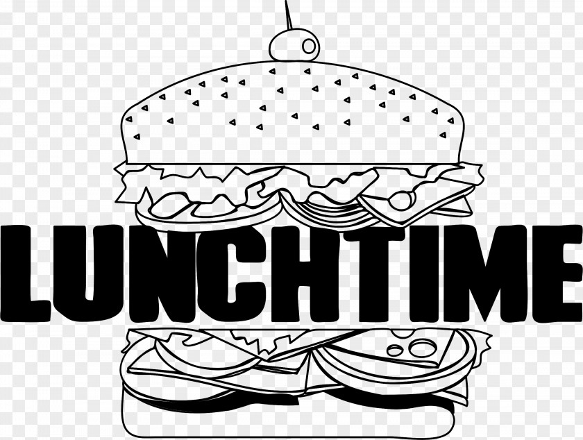 Lunch Hamburger Clip Art PNG