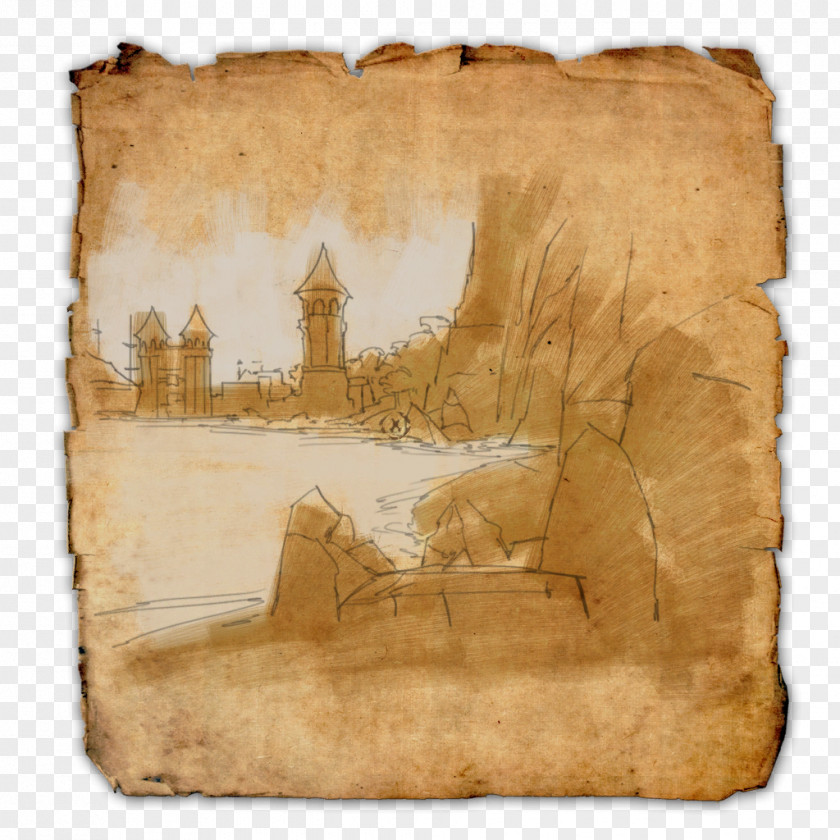 Old Map Treasure The Elder Scrolls Online: Tamriel Unlimited Buried PNG
