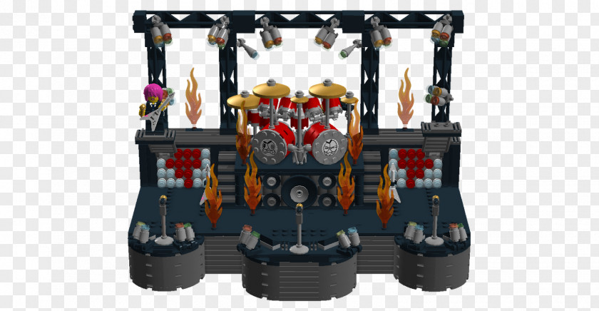 Rock N Roll Lego Band Toy Concert The Group PNG