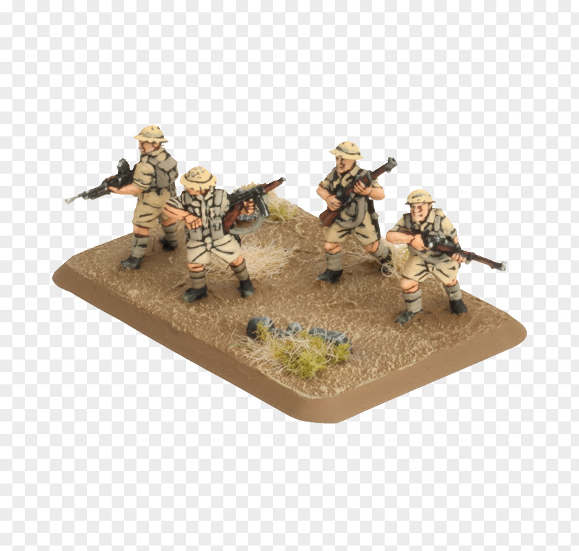 Second Battle Of El Alamein Infantry Figurine PNG