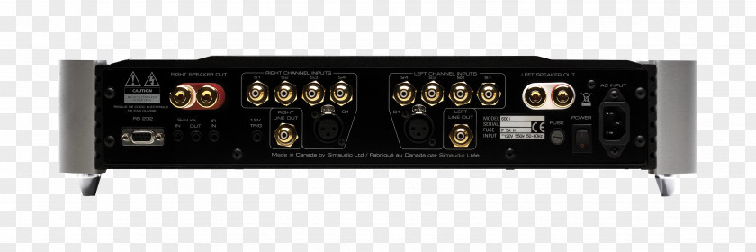 Two Tone Amplifier Stereophonic Sound Electronics AV Receiver PNG