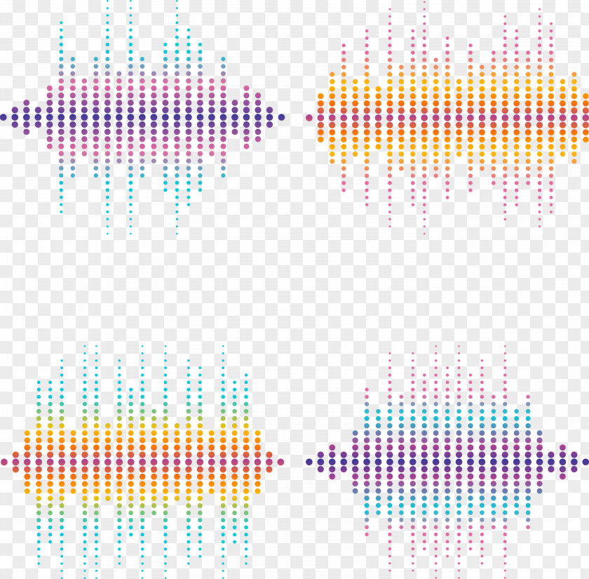 Vector Pixelized Sonic Curve Image Line Point Angle Graphic Design Pattern PNG