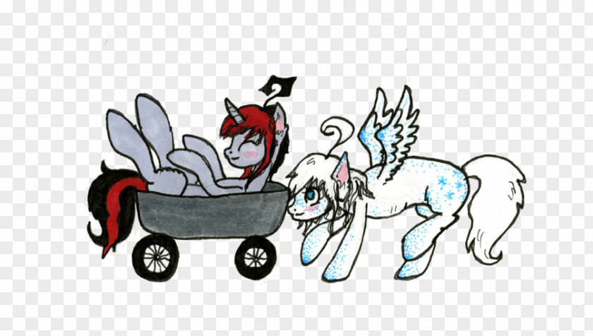 Horse Pony Pack Animal Chariot PNG
