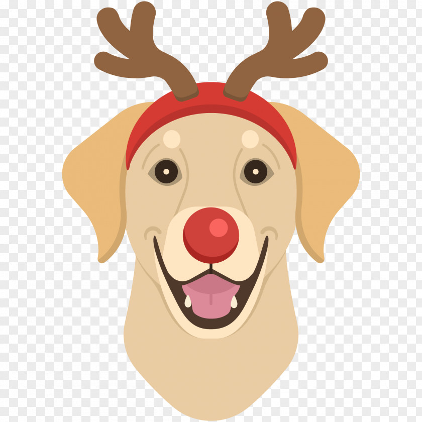Canis Familiaris Reindeer Vector Graphics Santa Claus Puppy Christmas Day PNG