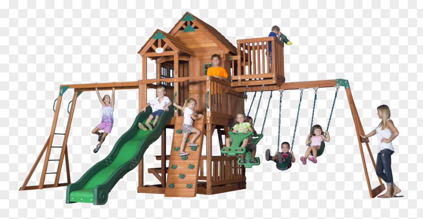 Child Outdoor Playset Backyard Discovery Skyfort II Swing Jungle Gym PNG