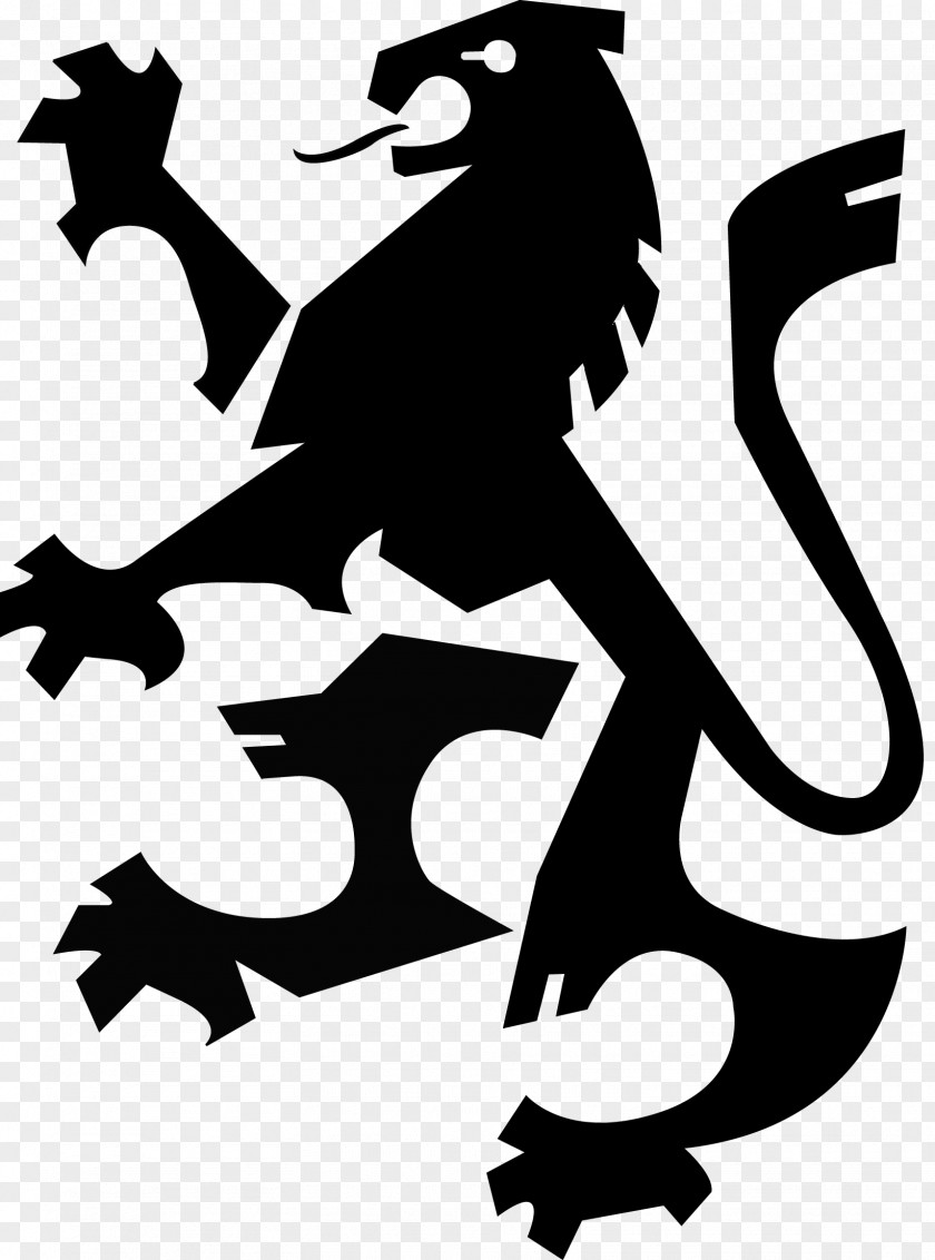 Dragon Blackandwhite Logo PNG