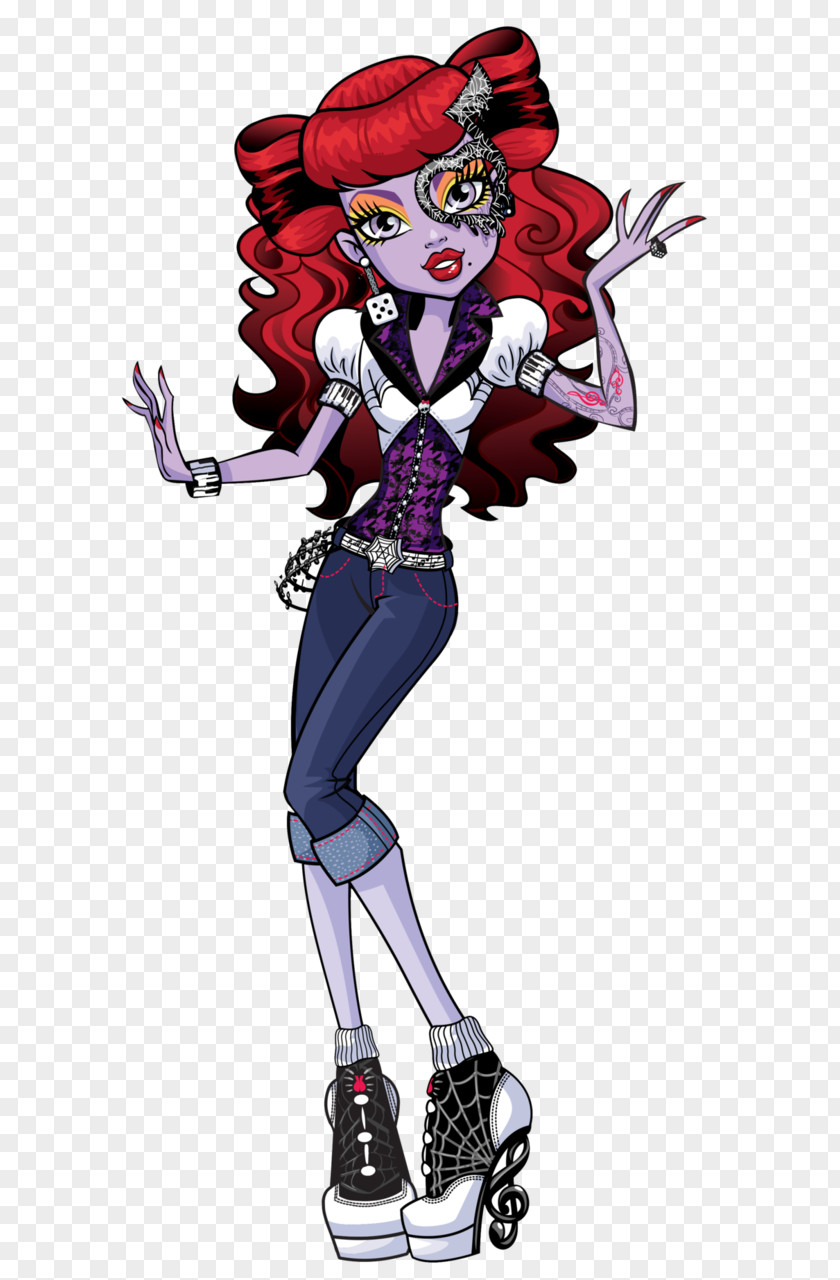 Monster High: Ghoul Spirit Doll Hunter: World Toy PNG