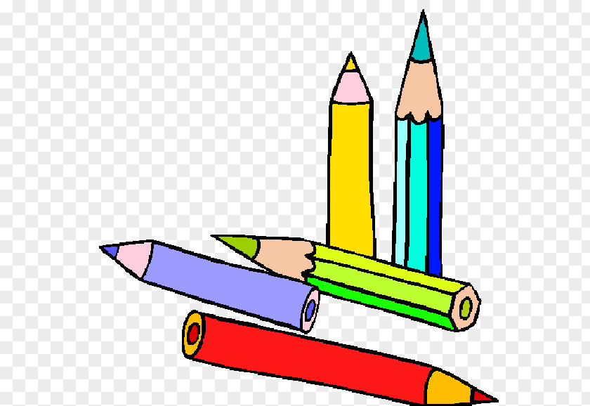 Pencil Colored School Writing Implement Clip Art PNG