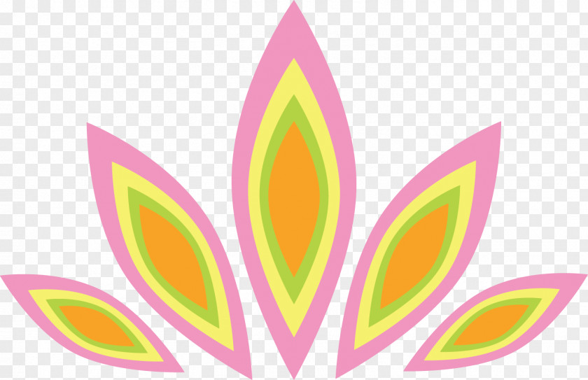 Symbol India Petal Pattern PNG