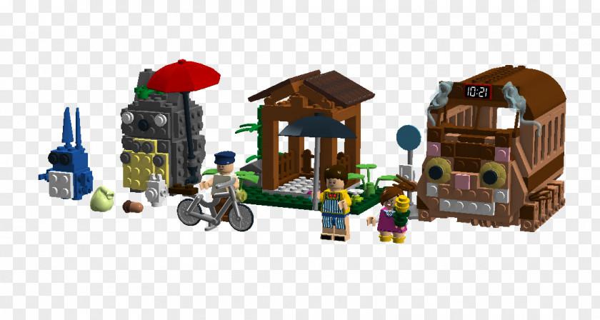 Toy LEGO Block Playset PNG