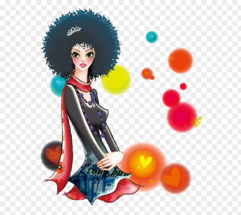 Trend Woman Drawing Female Painting PNG
