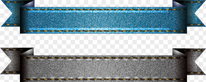 Vector Denim Fabric Ribbon Textile Jeans PNG