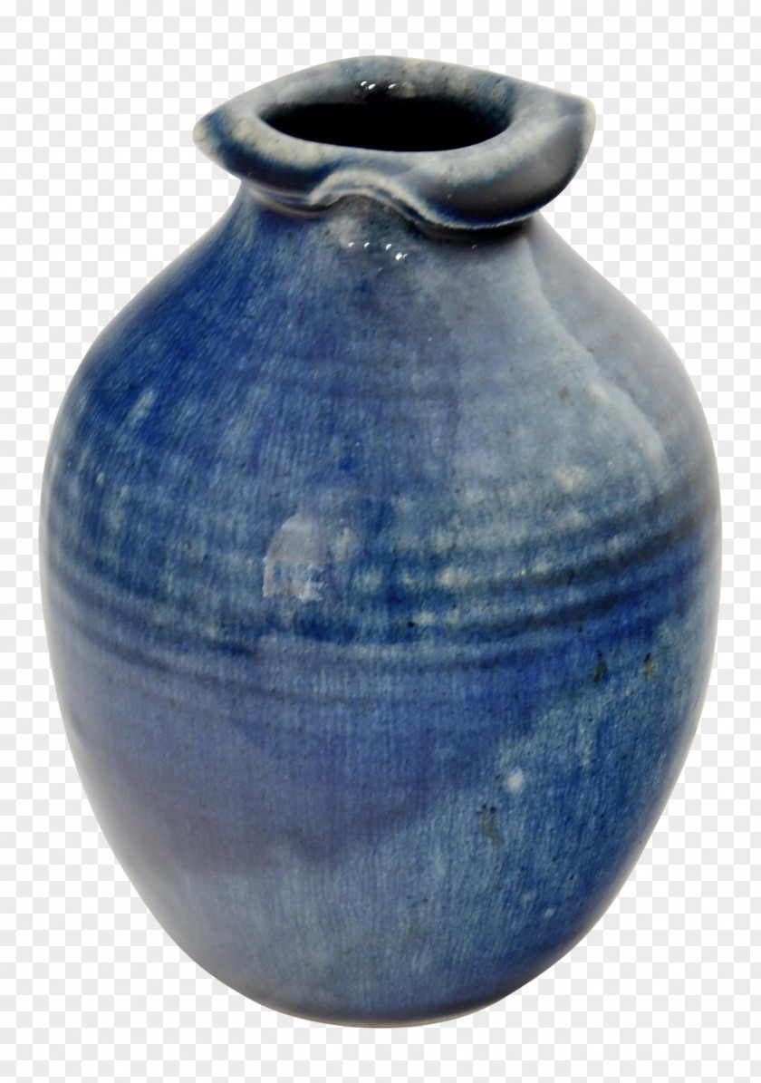 Art Artifact Vase Blue PNG