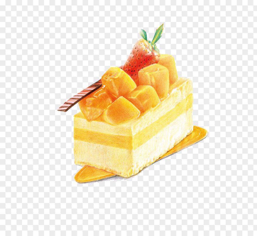 Cake Drawing Food Painting Illustration PNG