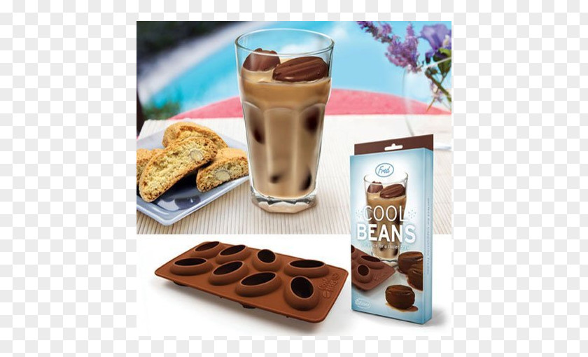 Ice Cool Iced Coffee Cream Cafe Cube PNG