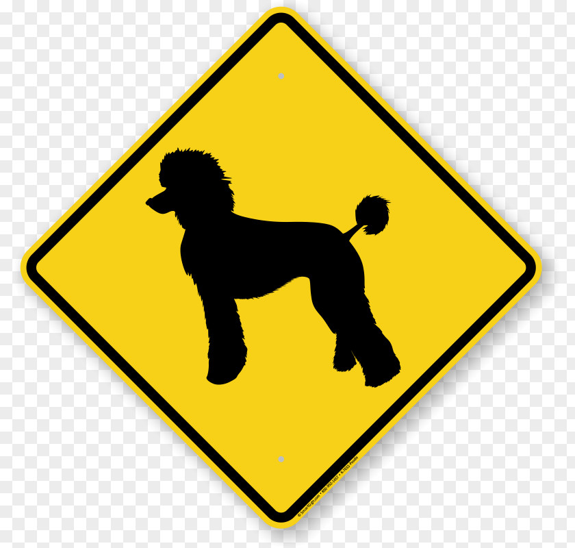 Poodle Rottweiler Horse Warning Sign Guard Dog PNG