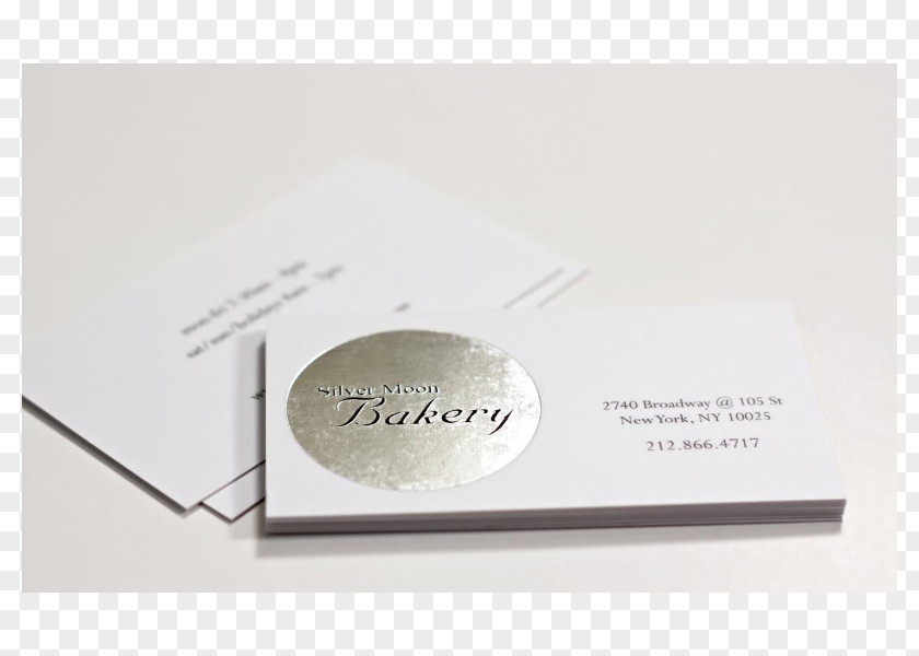 Scaling A Name Card Foil Stamping Business Cards Printing Silver Paper PNG