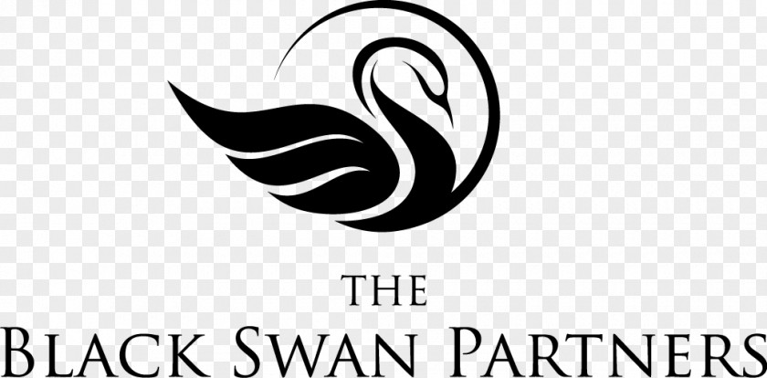 Design Logo The Black Swan: Impact Of Highly Improbable Swan Theory Graphic PNG