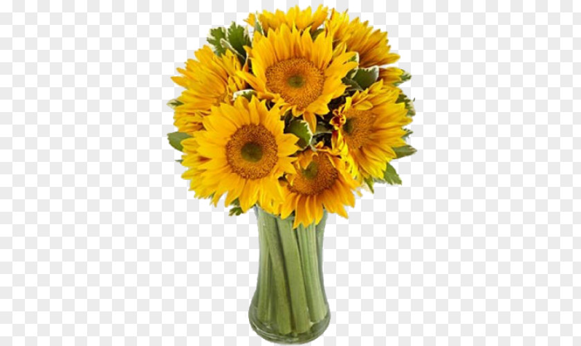 Flower Bouquet Common Sunflower Wedding Cut Flowers PNG