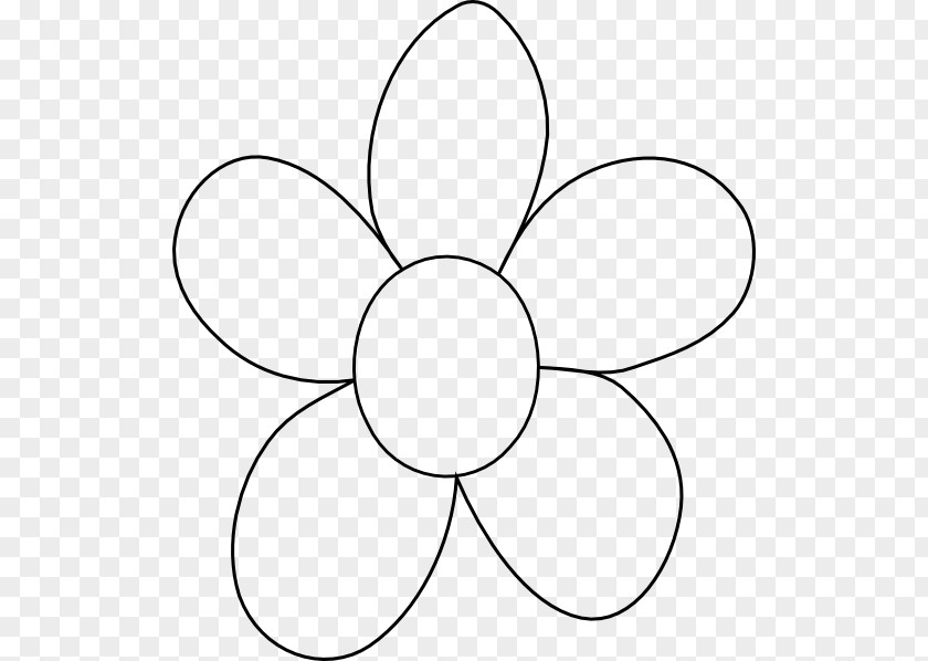 Flower Template Clip Art PNG