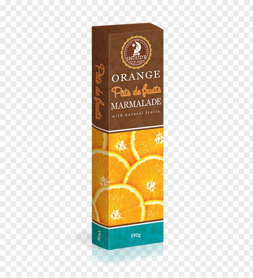 Orange Marmalade Pâte De Fruits Roshen PNG