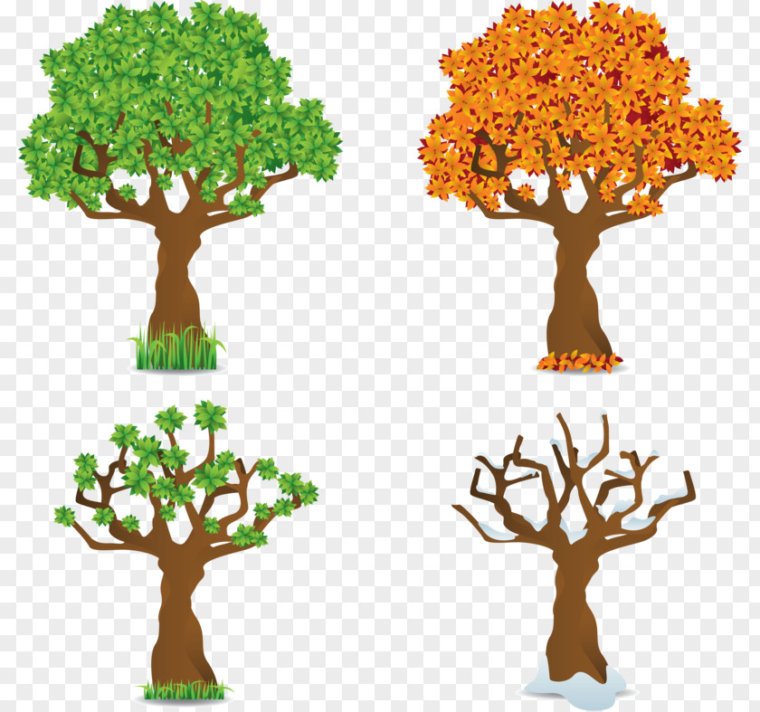 Tree Season Vector Graphics Clip Art Image PNG