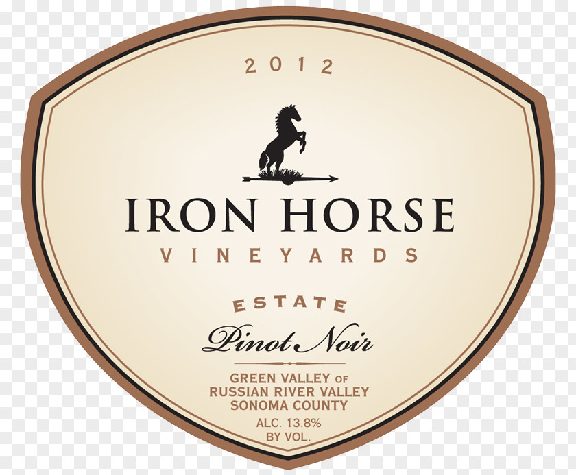 Wine Iron Horse Vineyards Pinot Noir Chardonnay Russian River Valley AVA PNG