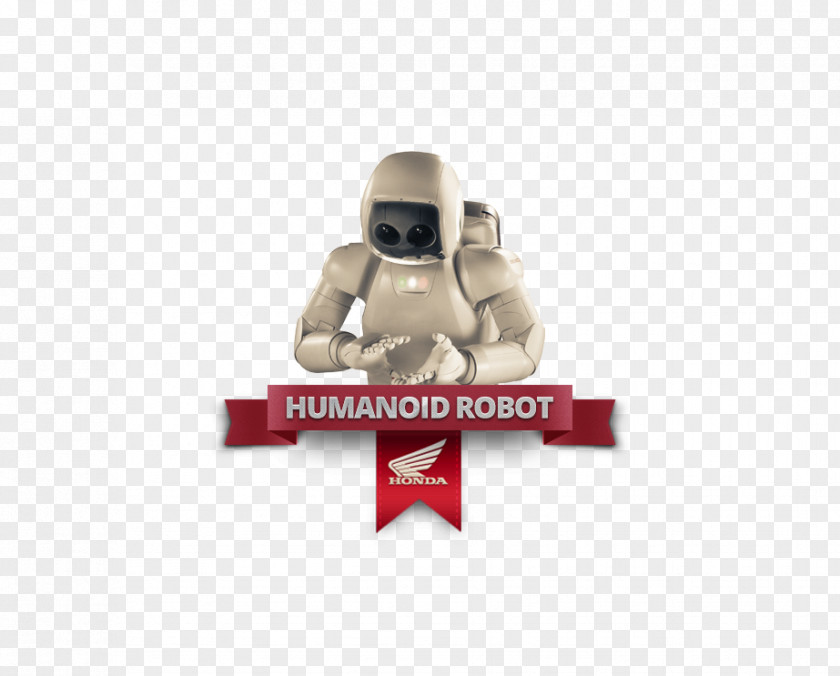 Humanoid Robot Figurine Logo PNG