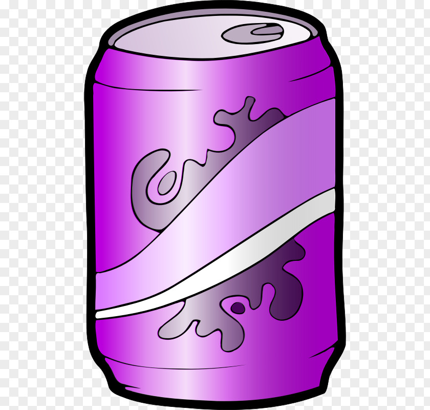 Junk Food Fizzy Drinks Cola Beverage Can Clip Art PNG