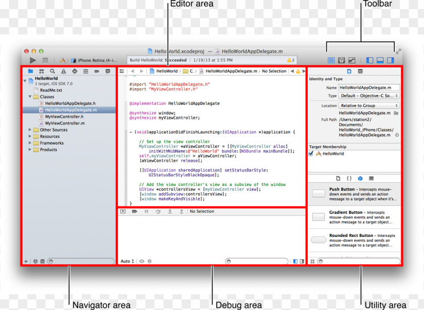 Workspace Computer Software MacBook Pro Keyboard Shortcut Xcode PNG