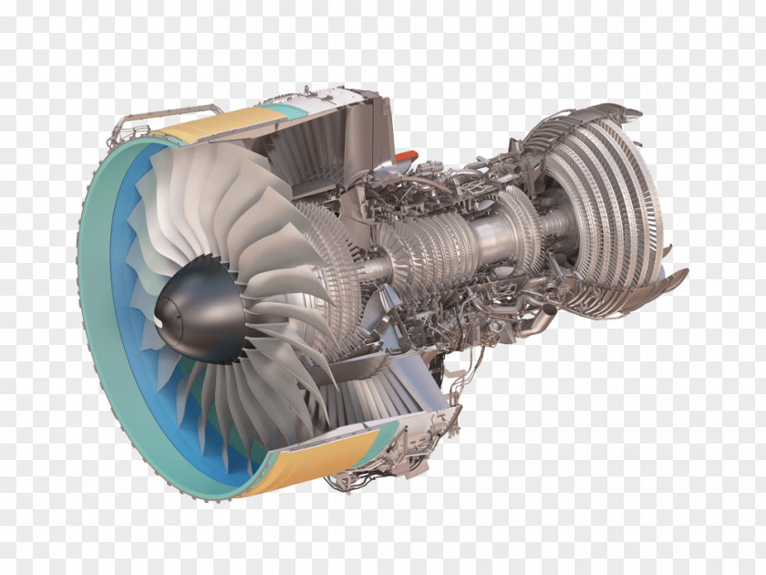 Aircraft Airbus A380 Jet Engine Turbofan PNG