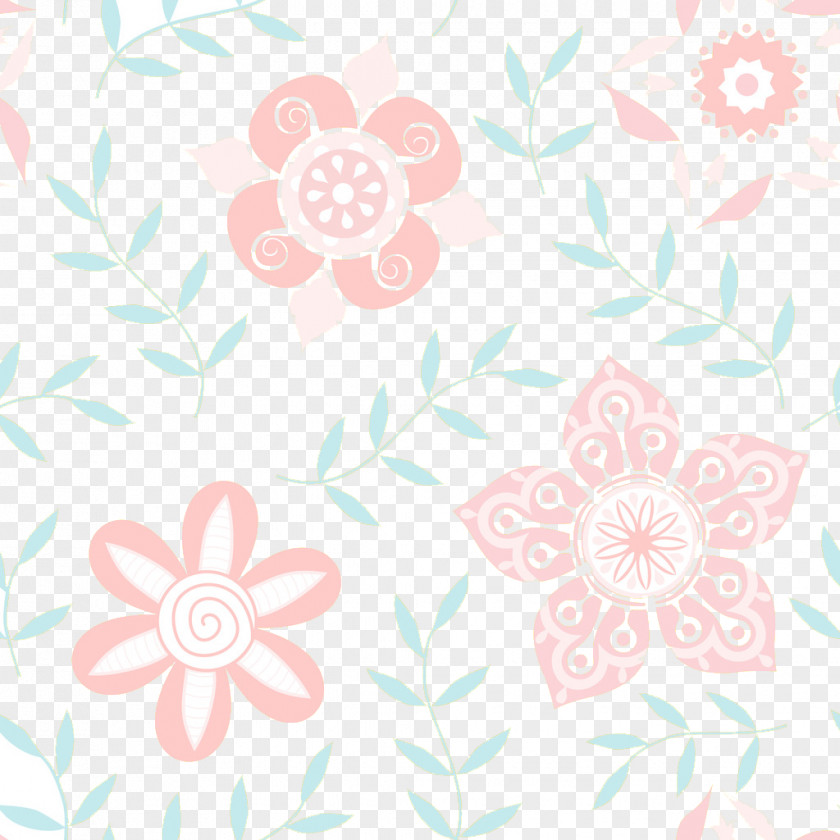 Fresh And Beautiful Floral Background Petal Textile Design Pattern PNG