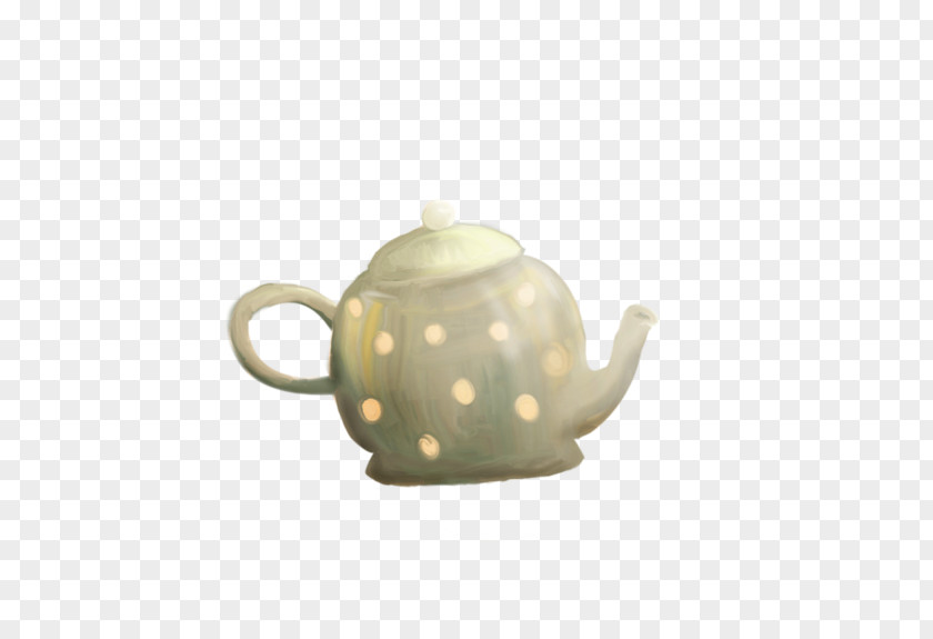 Hand Painted Teapots PNG