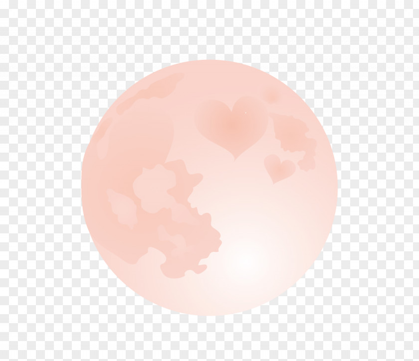 Moon Circle Pattern PNG