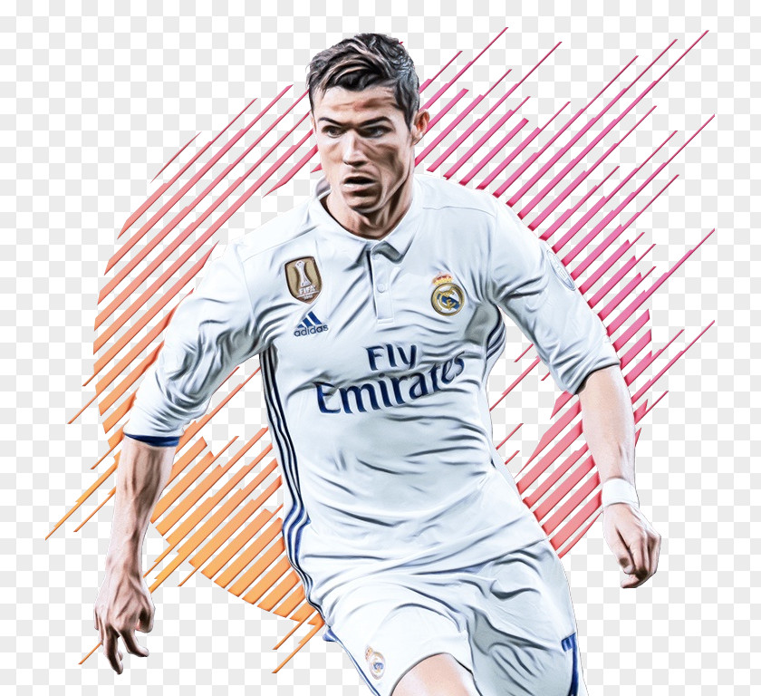 Soccer Player Sports Uniform Cristiano Ronaldo PNG