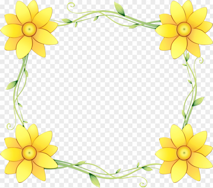 Yellow Flower Plant Petal PNG