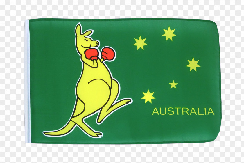 Australia Flag Of Boxing Kangaroo PNG