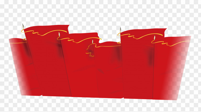 Chinese Red Flag Download Clip Art PNG